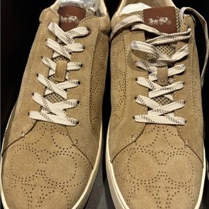 men’s coach sneakers 13D, brand new- never worn.